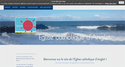 Desktop Screenshot of eglise-catholique-anglet.fr